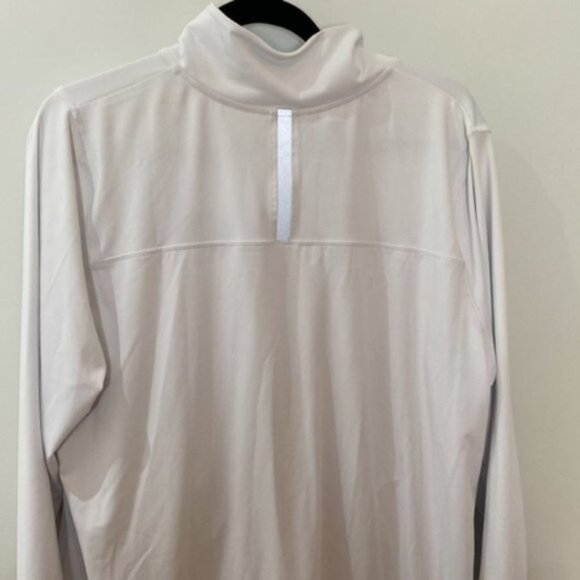 Nola Women White Long Sleeve Zip Up Activewear Jacket Sweater Plus Size 2X - Picture 10 of 14